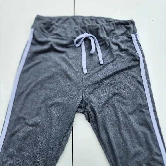 Rue 21 Bossy Joggers Womens Gray White Strerch Pull On Sweatpants Sz M P5 - Picture 2 of 8